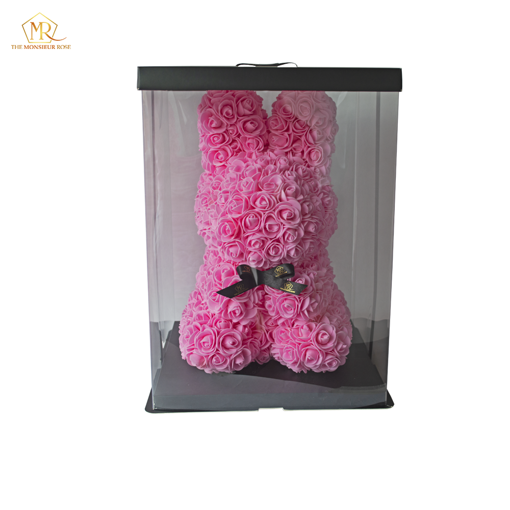 Conejo de Rosas Rosado