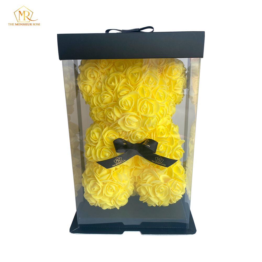 Osito de Rosas Amarillo