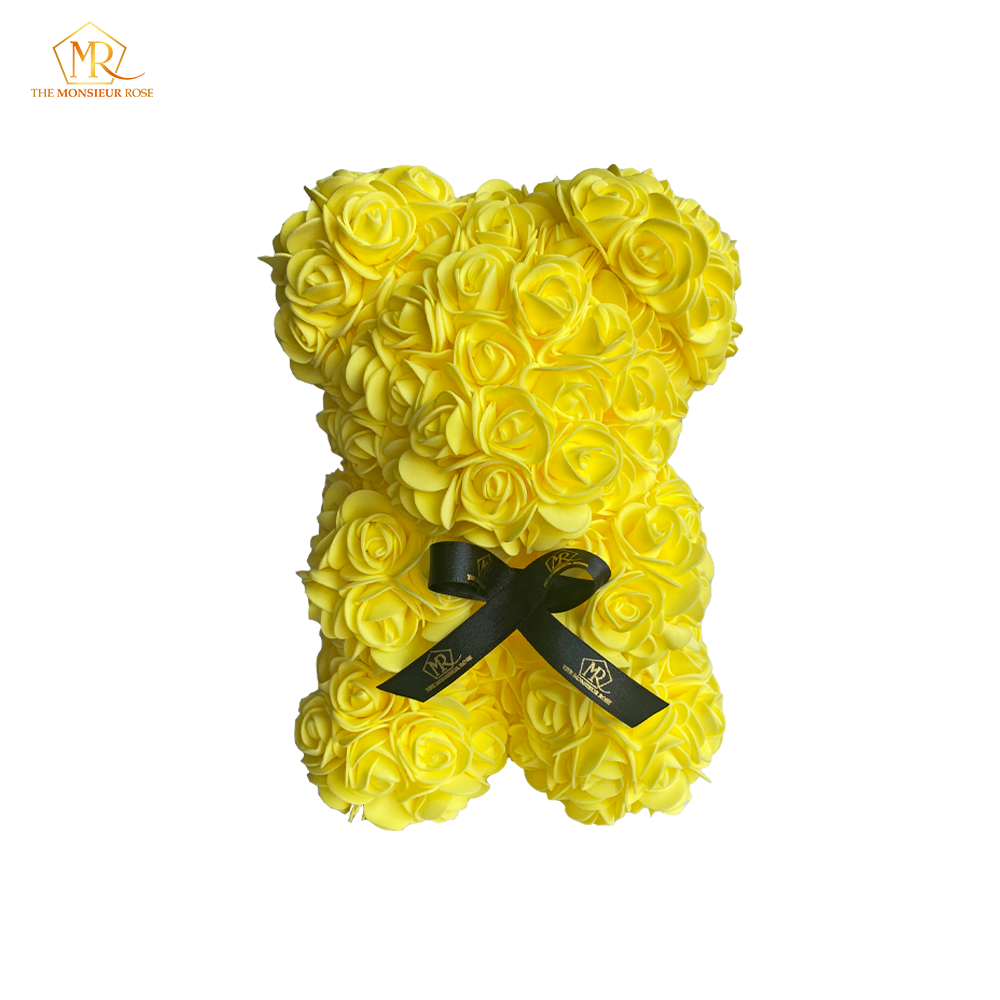 Osito de Rosas Amarillo