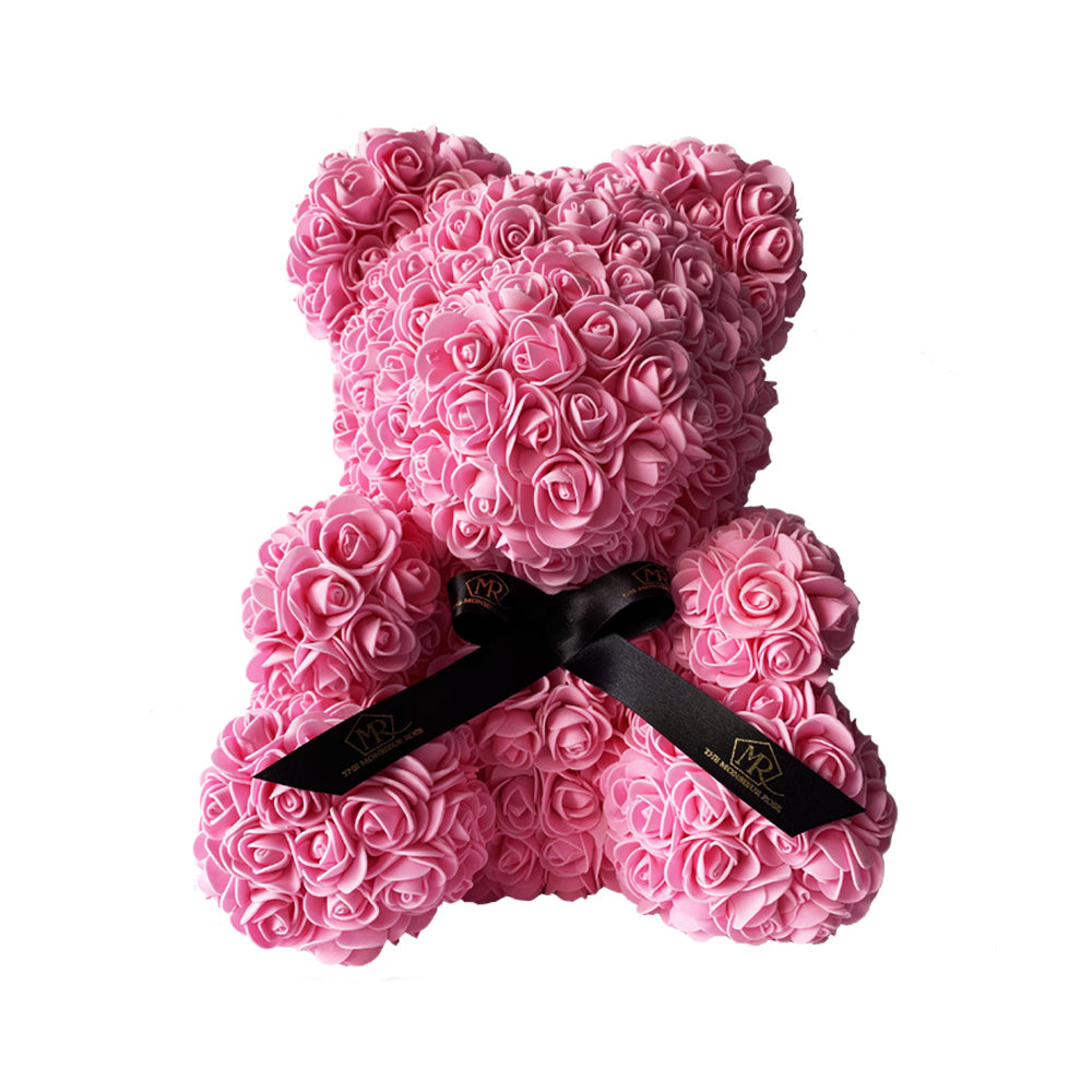 Oso de Rosas Rosado | The Monsieur Rose